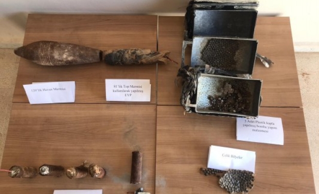 Operasyon yapıldı: Çok mühimmat ele geçirildi