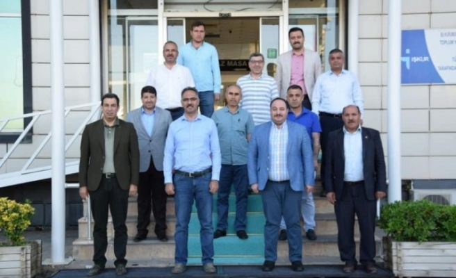 Kuş, Viranşehir Belediyesini ziyaret etti