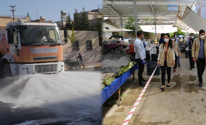 Haliliye’de hem mücadele hem denetim sürüyor