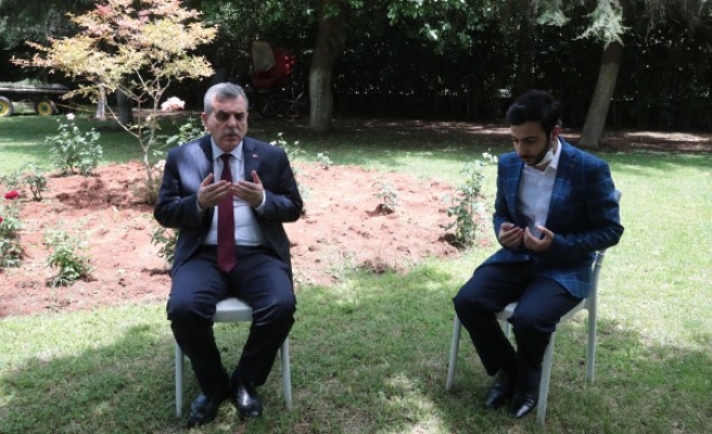 Türkiye birincisi, Beyazgül’ü ziyaret etti