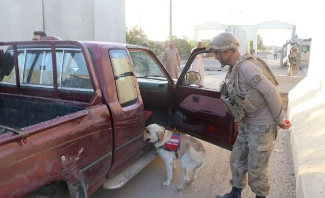 Barış Pınarı bölgesinde güvenlik çalışmaları sürüyor