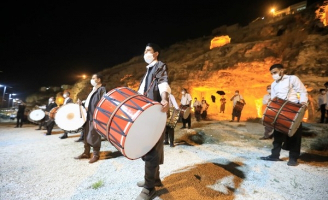 Şanlıurfa’nın Kızılkoyun bölgesinde Ramazan davulları çalındı