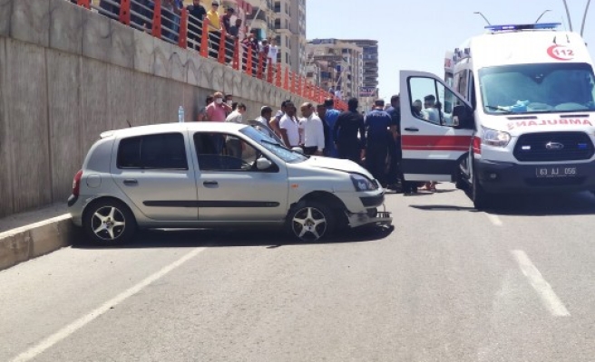 Diyarbakır yolunda kaza: 1 yaralı