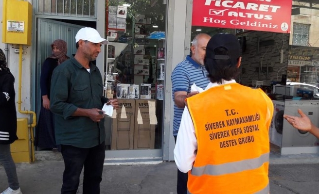 Urfa Valiliği, 1 haftada 1 milyon maske dağıttı