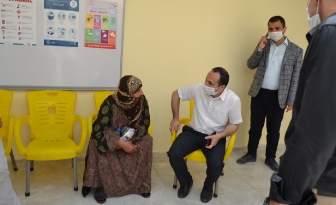 İl Sağlık Müdürü, Telabyad'da inceleme yaptı