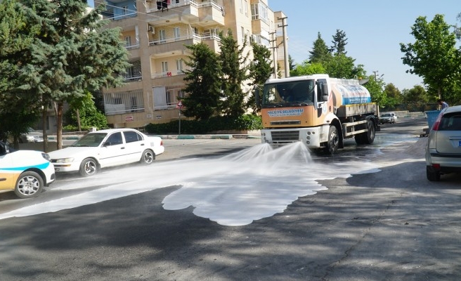Haliliye'de salgın tedbirleri alınmaya devam ediyor