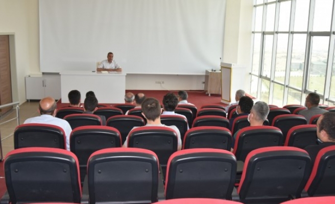 Şanlıurfa Orman Bölge Müdürlüğünde eğitim verildi