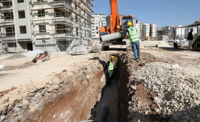 Şanlıurfa’da altyapı çalışmaları sürüyor