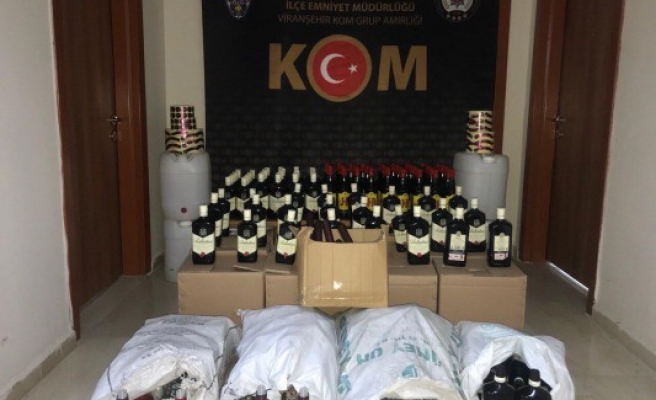 Şanlıurfa'da 'sahte alkol' operasyonu: Tutuklama var
