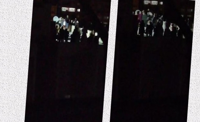 Şanlıurfa'da damda düğün yaptılar