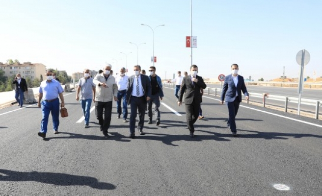 Beyazgül, Çevik Kuvvet Kavşağında inceleme yaptı