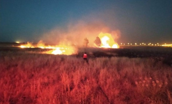 Osmanbey Kampüsü'nde yangın!