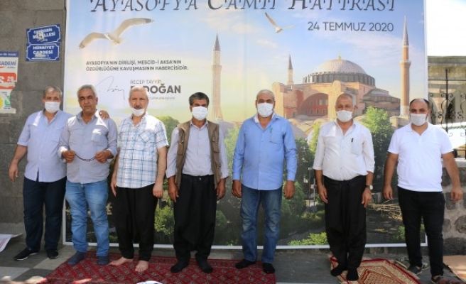 Siverekte Ayasofya Hatırası standı kuruldu!