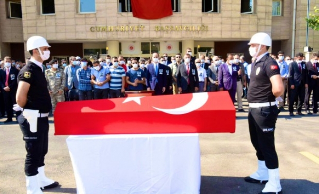 Genç savcı için Urfa’da cenaze töreni düzenlendi!