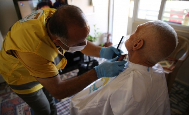 Haliliye’de bayram öncesi evde bakım hizmeti