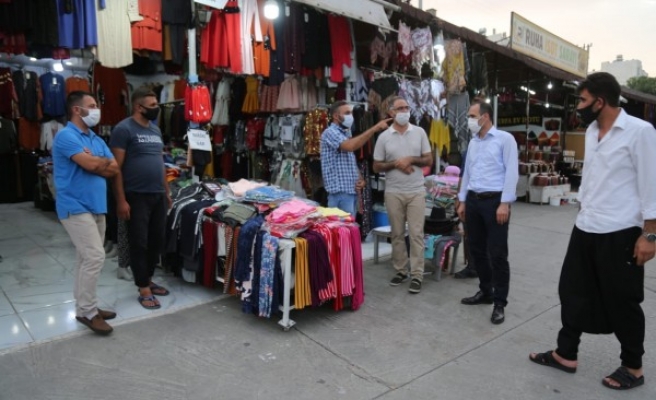 Mehmet Kuş esnaf ve vatandaşları ziyaret etti