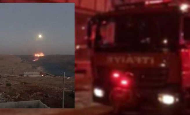 Halfeti’de büyük yangın