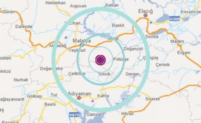 Malatya’da yine deprem oldu Urfa’da da hissedildi!