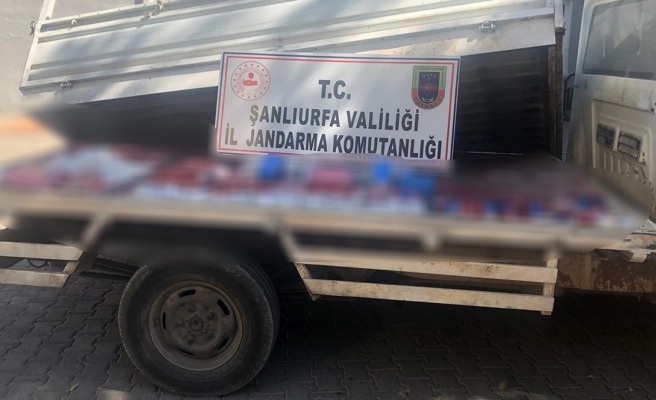 Urfa'da operasyon: Telefon ve sigara ele geçirildi