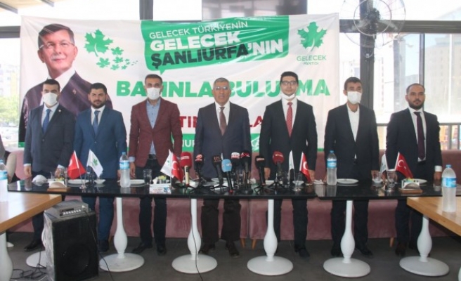 Gelecek Partisi Urfa İlçe Başkanları tanıtıldı