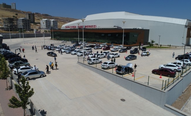 Urfa’nın en büyük açık oto pazarı hizmete girdi