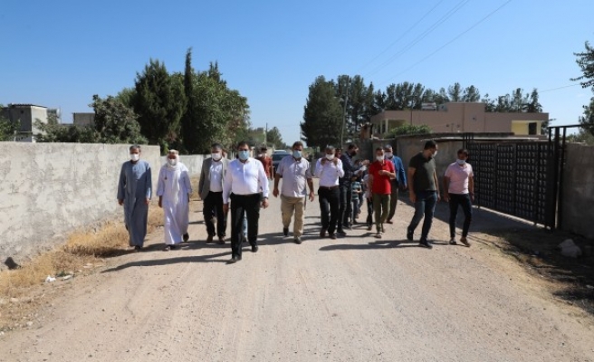 Canpolat yol çalışmalarını yerinde inceledi