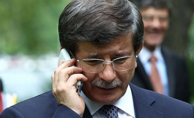 Davutoğlu, Aziz Hoca'nın ailesine taziye dileklerini iletti