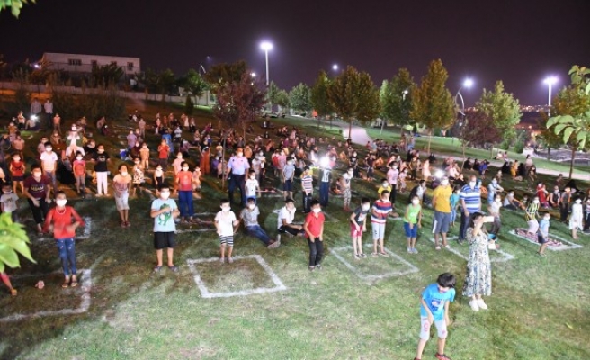 Şanlıurfa'da açık havada 'sanat' keyfi