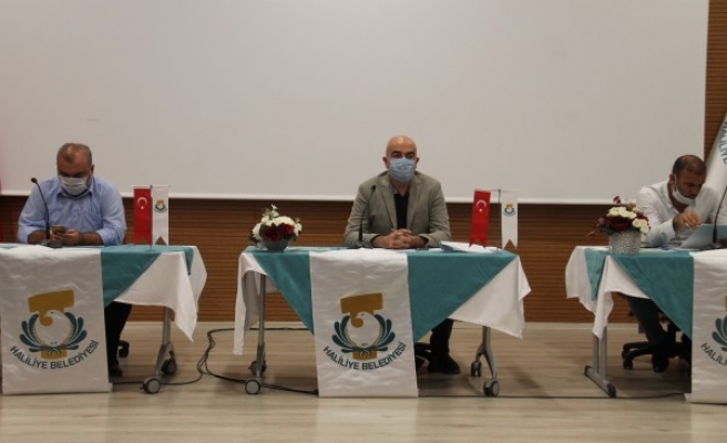 Haliliye meclisinde komisyon raporları görüşüldü