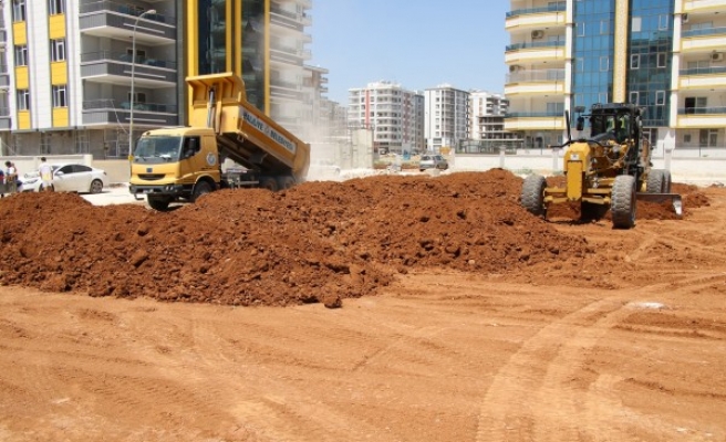 Haliliye’de yeni park yapım çalışmaları sürüyor