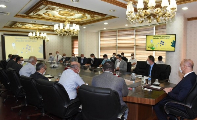 Enerji maliyetini düşürecek proje için Urfa'da hazırlıklar başladı