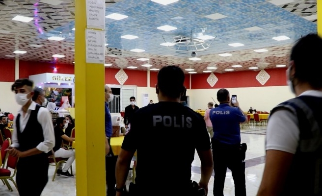 Şanlıurfa'da 125 düğün denetlendi: 275 kişiye ceza