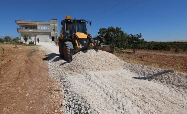 Şanlıurfa kırsalı çamurdan ve tozdan kurtuluyor