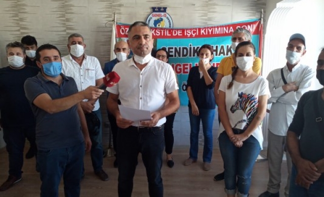 Türkmen, işçiler için konuştu: Kölelik düzeni son bulsun