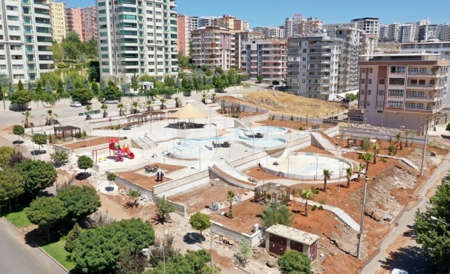 Karaköprü’de ‘modern park’ yapımı tamamlanıyor