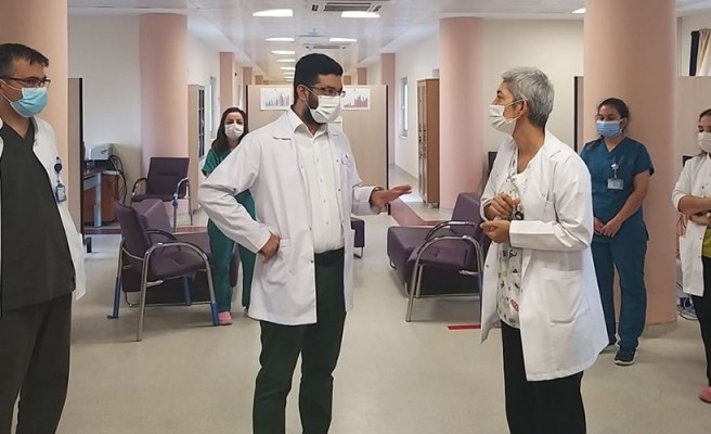 Şanlıurfa'da Kovid-19 Merkezi kuruldu