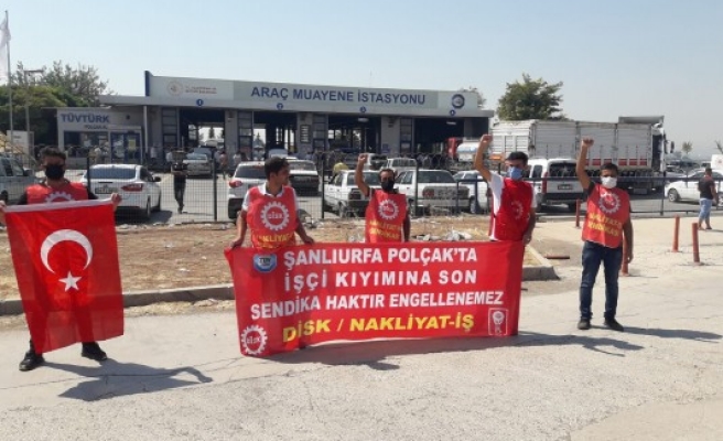 Urfa'da işçilerin eylemi 648 gündür sürüyor