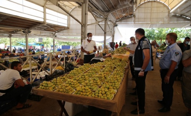 Haliliye semt pazarlarında denetimler sıklaştırıldı