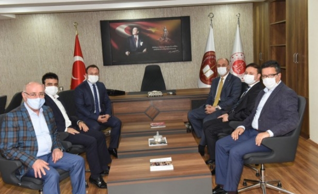 Vali Erin Birecik ilçesine gitti: Koronavirüs sürecini değerlendirdi