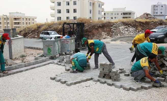 Seyrantepe'de kış hazırlıkları devam ediyor