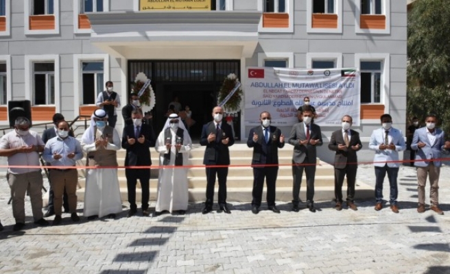 Akçakale Abdullah El Mutawa Lisesi açıldı