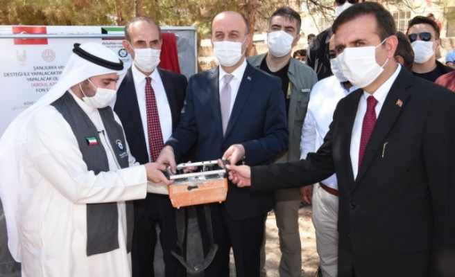 Protokol imzalanmıştı: Akçakale’de temel atıldı