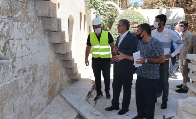 Beyazgül, Sakıbın Köşkünde incelemelerde bulundu