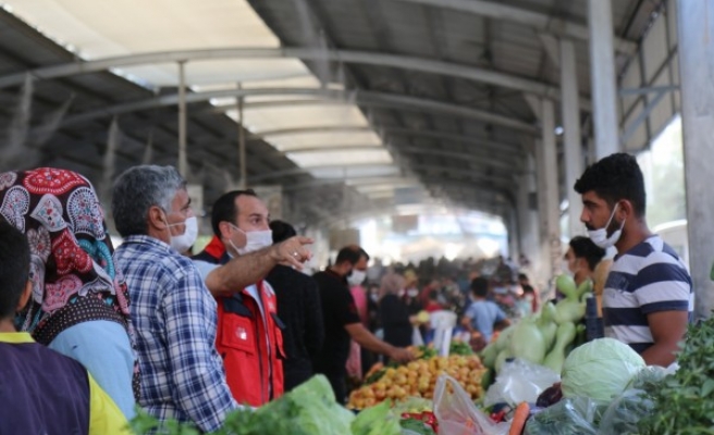 Şanlıurfa'da koronavirüs denetimleri yapıldı
