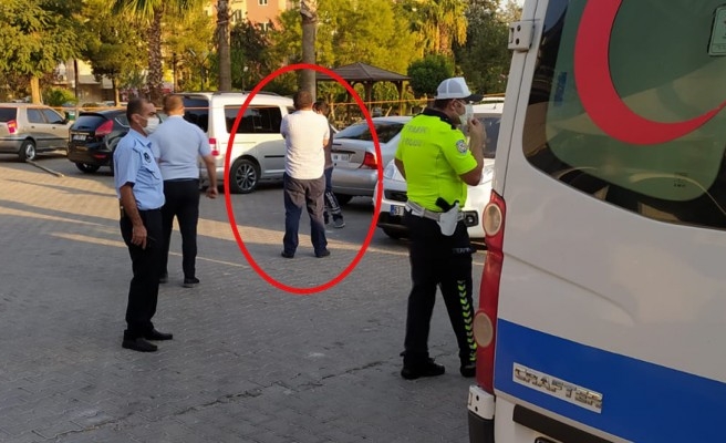 Karantinadan kaçıp pazara giden şahsa ceza kesildi