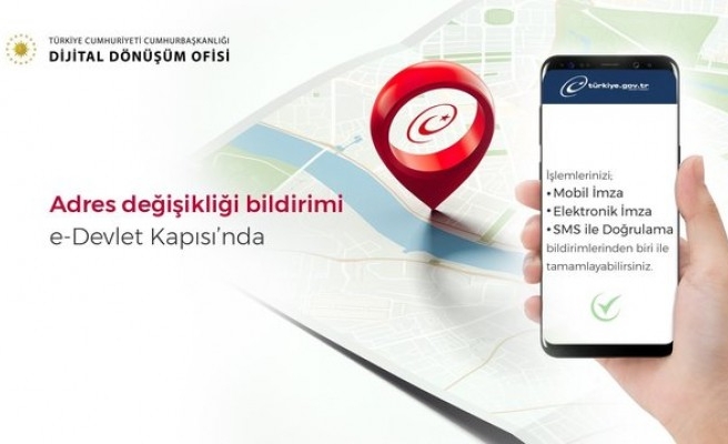 Durdurulmuştu! Adres bildirimleri yeniden e-Devlet'te