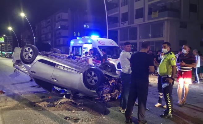 Şanlıurfa'da kaza! Araç hurdaya döndü