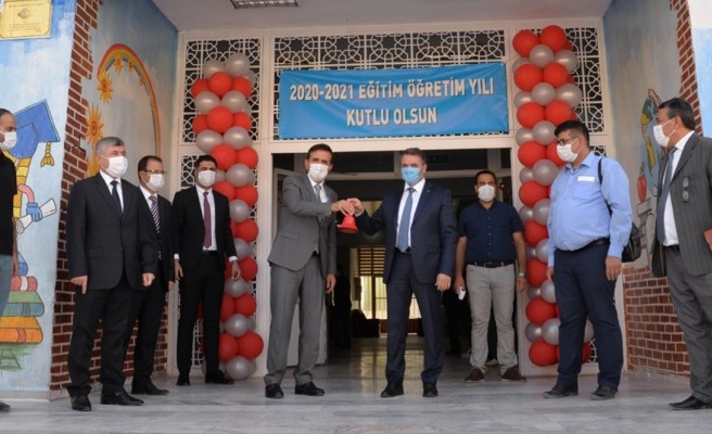 Urfa'da yüz yüze eğitim 83 bin 784 öğrenci ile başladı