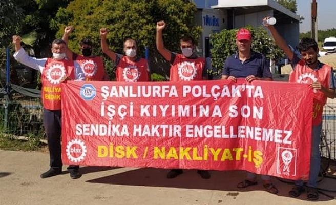 Urfa'da eylem yapan işçiler için önemli karar!