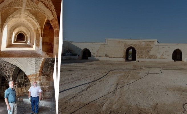 Şanlıurfa'da 800 yıllık kervansarayın restorasyonu tamamlandı!